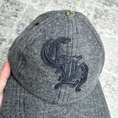 Chrome Hearts Wool Leather Strap Hat ‘grey’ 
