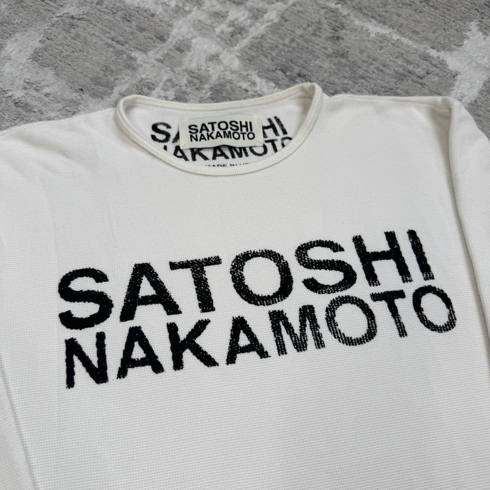 Satoshi Nakamoto Thermal Long Sleeve Shirt 