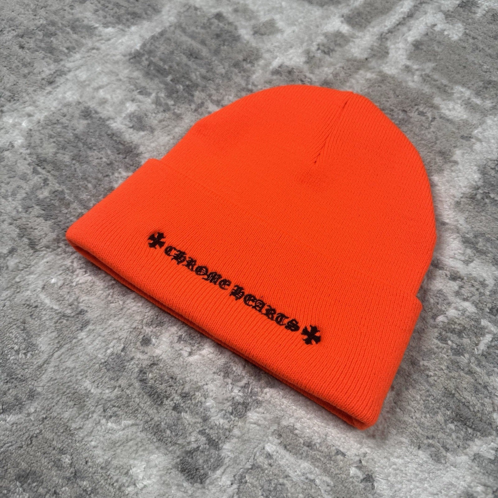 Chrome Hearts CH Embroidered Logo Beanie Hat