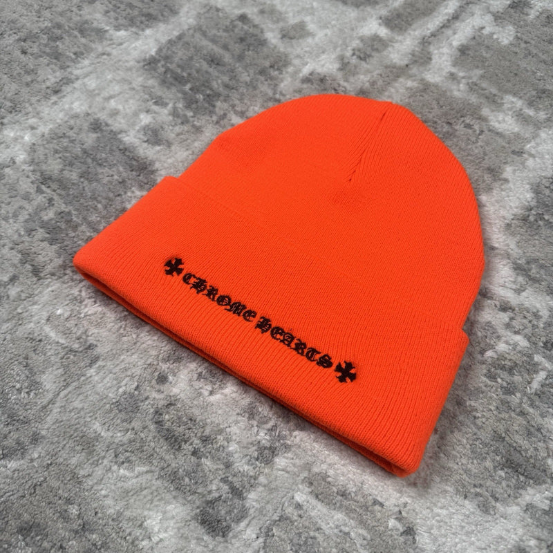Chrome Hearts CH Embroidered Logo Beanie Hat