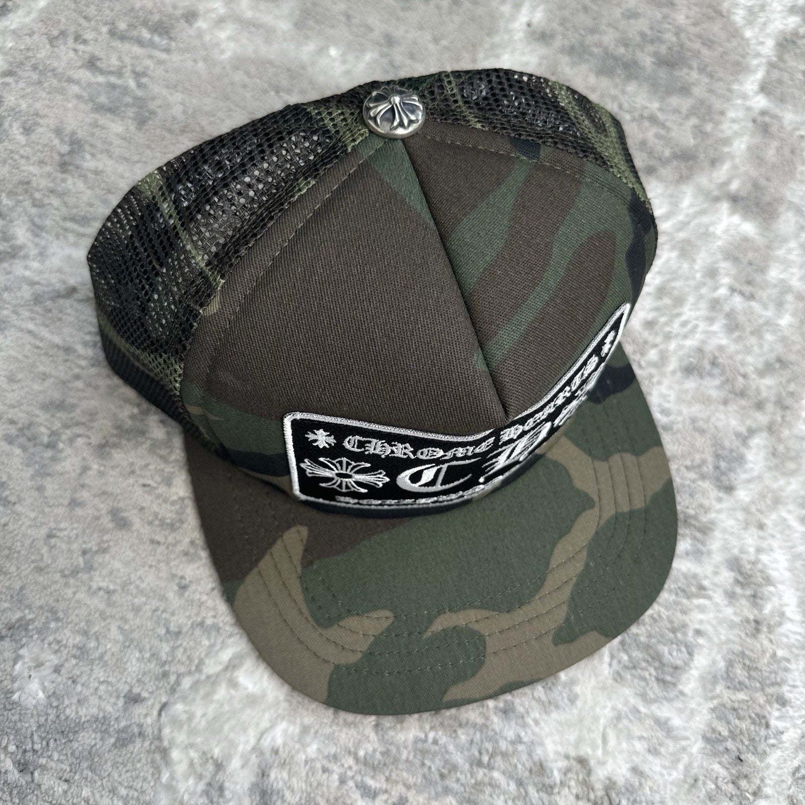 Chrome Hearts CH Hollywood Trucker Hat 