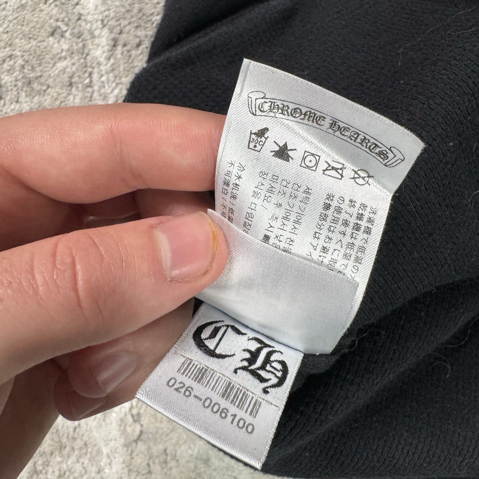 Chrome Hearts Camo Horseshoe Thermal Zip Up Hoodie