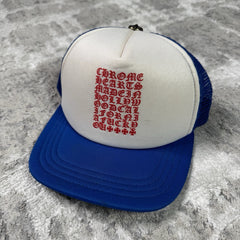 Chrome Hearts Eye Chart Trucker Hat