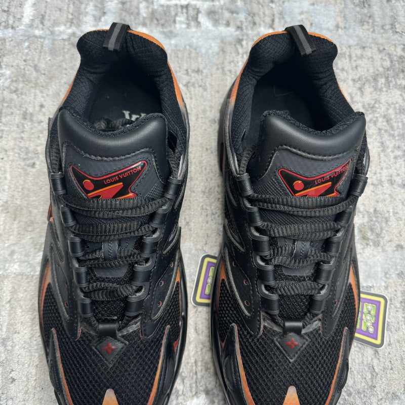 Louis Vuitton TATIC Trainer Sneaker ‘black Red’ Sz- 7.5LV/8.5M