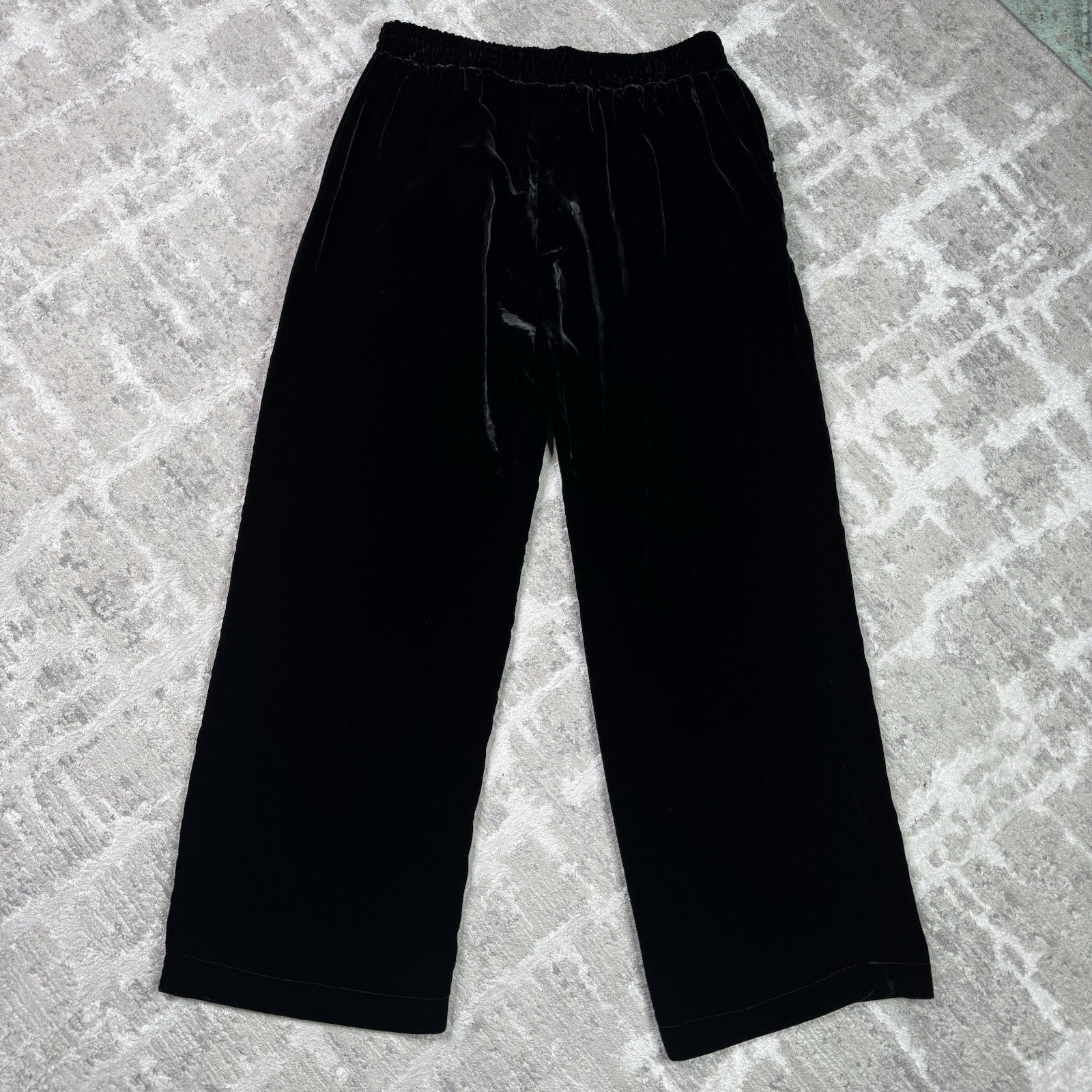 Chrome Hearts Velour Leather Track Pant 
