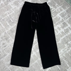 Chrome Hearts Velour Leather Track Pant 