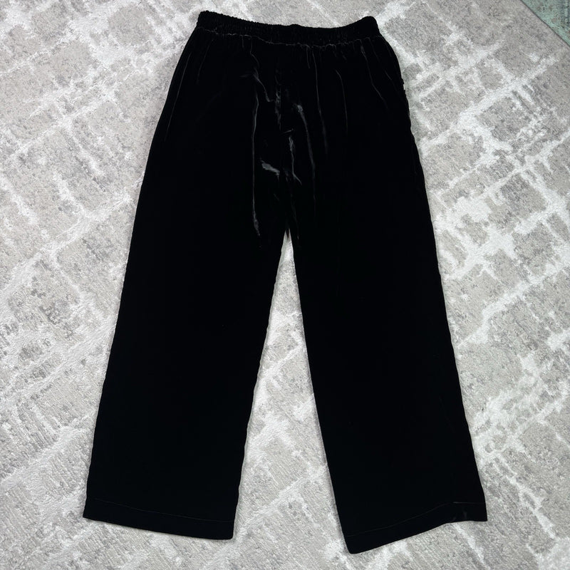 Chrome Hearts Velour Leather Track Pant 