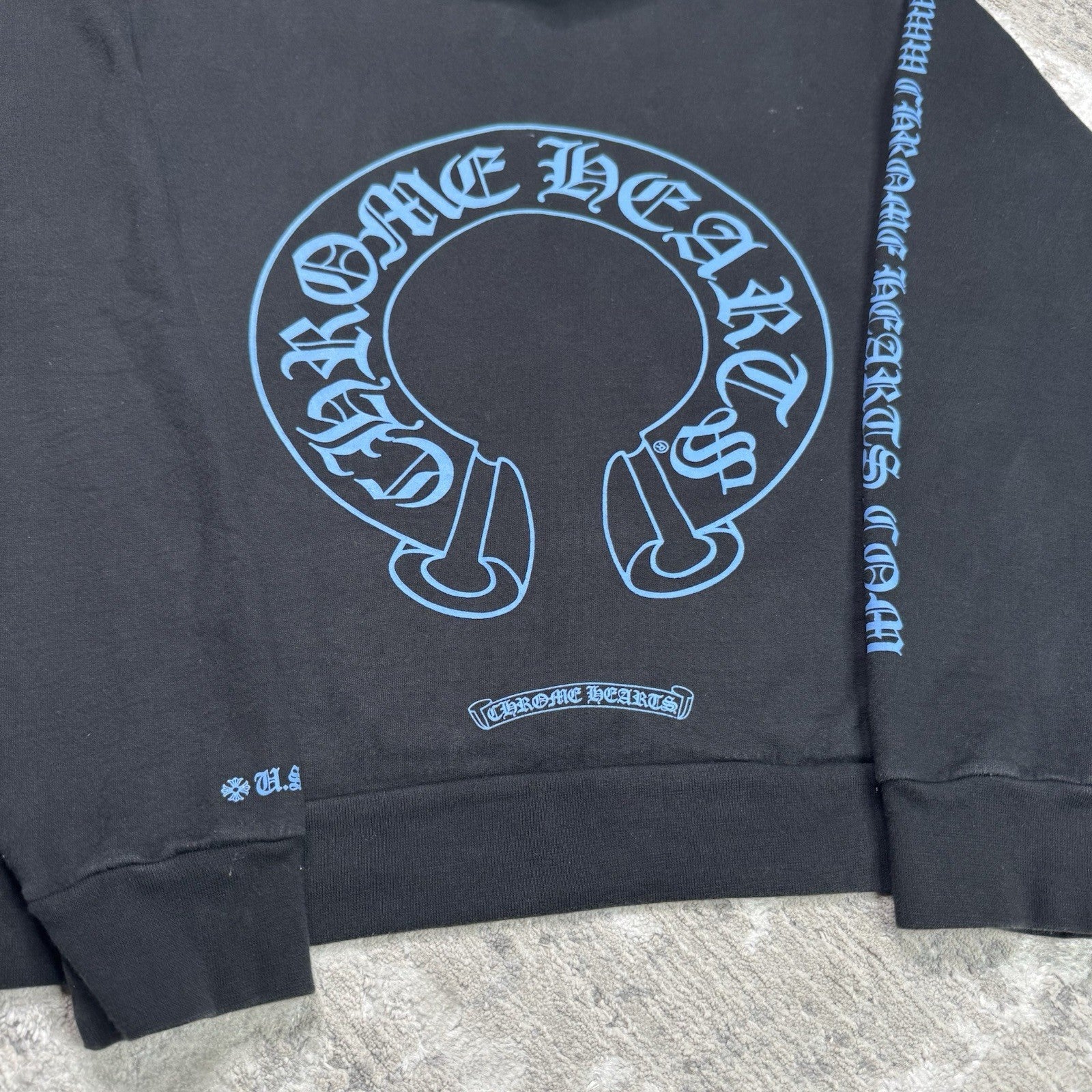 Chrome hearts online exclusive horseshoe pullover hoodie