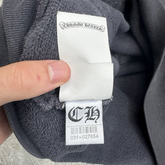 Chrome Hearts Paper Jam Leather Triple Cross Pullover Hoodie