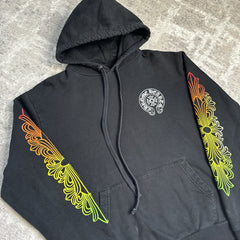 Chrome Hearts Floral Gradient Logo Pullover Hoodie 