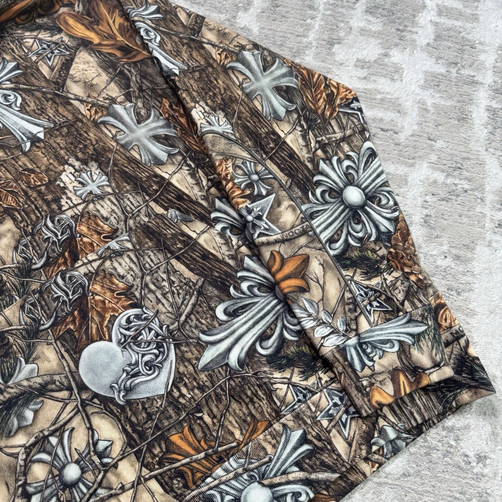 Chrome Hearts Nike Nocta Drake CLB Camo Horseshoe Pullover Hoodie
