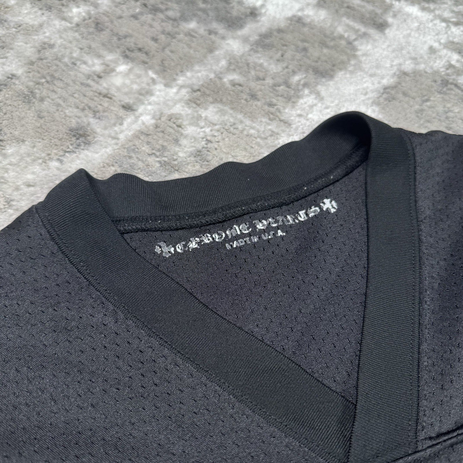 Chrome Hearts Mesh CH Stadium Long Sleeve Jersey 