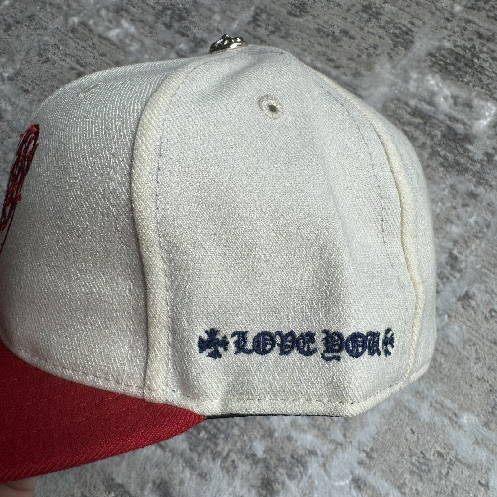 Chrome Hearts Love You Fitted Hat Cap Sz- 7 5/8