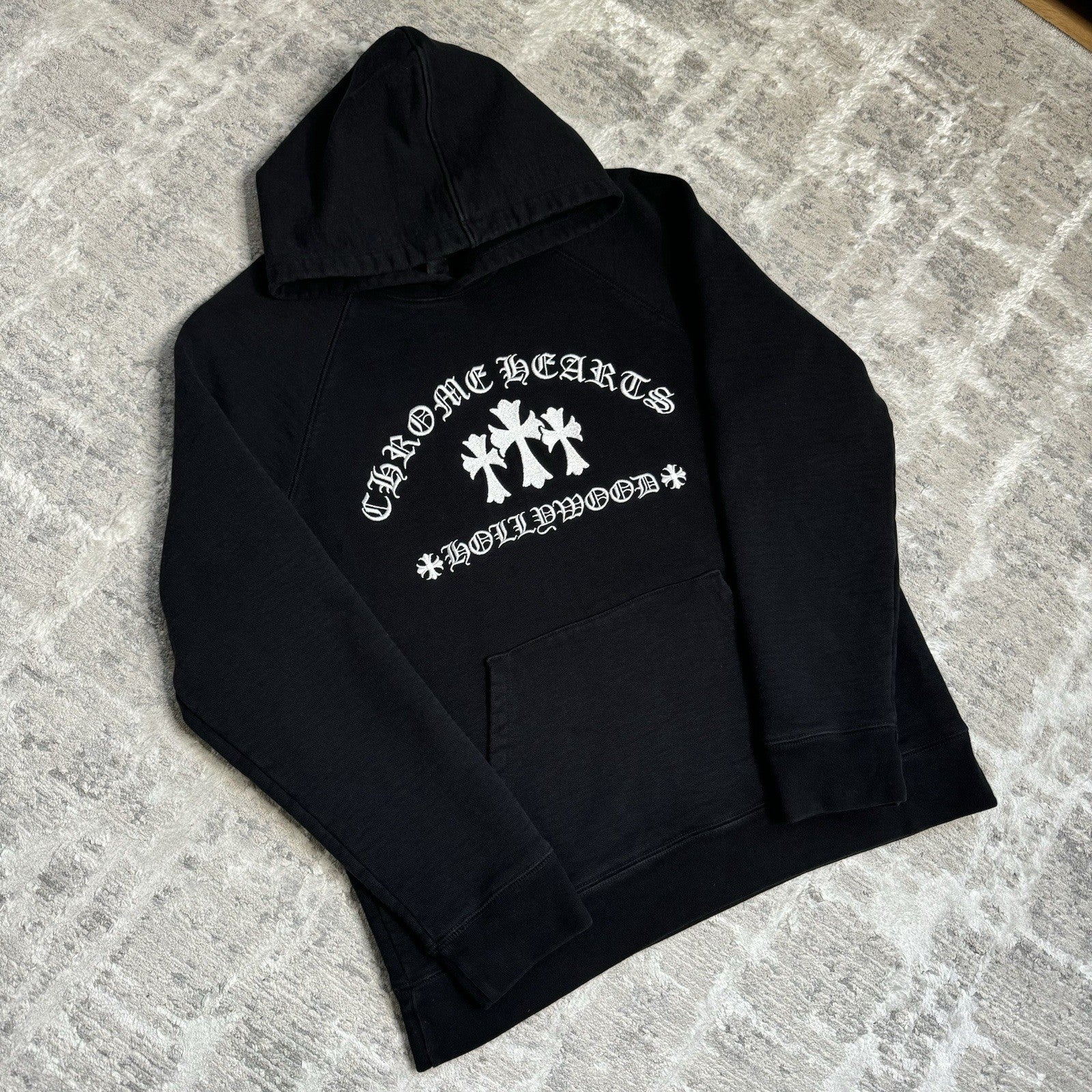 Chrome Hearts King Taco Triple Cross Embroidered Hoodie 