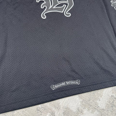 Chrome Hearts Mesh Stadium Floral Long Sleeve Jersey 