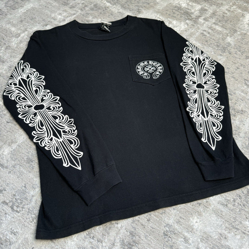 Chrome Hearts New York Exclusive Long Sleeve Pocket Tee Shirt 