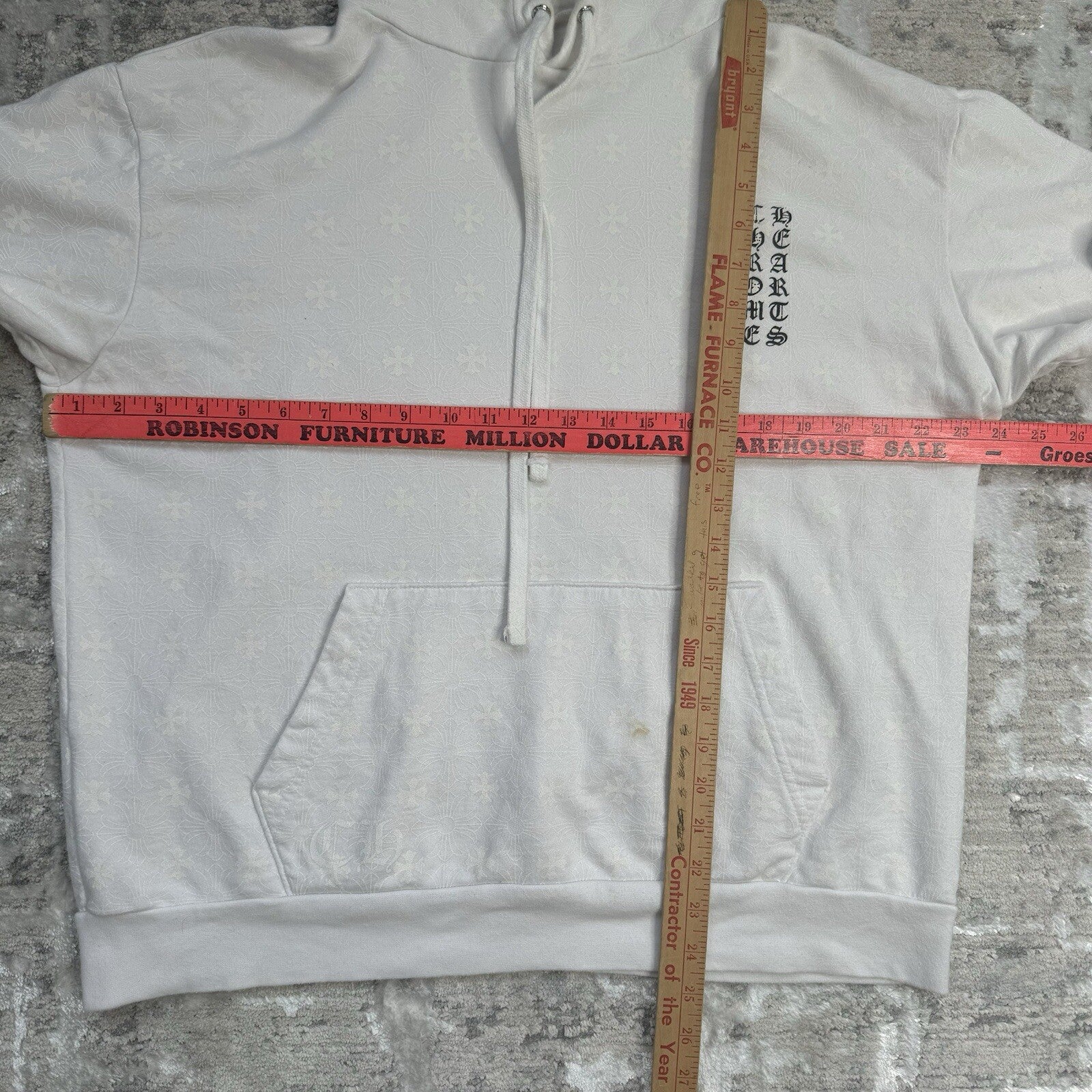 Chrome Hearts Plus Cross Monogram Pullover Hoodie 