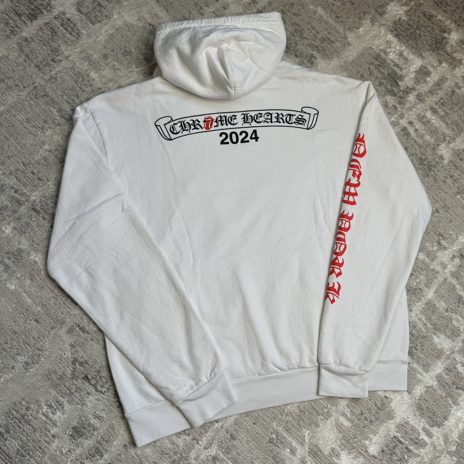 Chrome Hearts Rolling Stones NYC Exclusive Pullover Hoodie 
