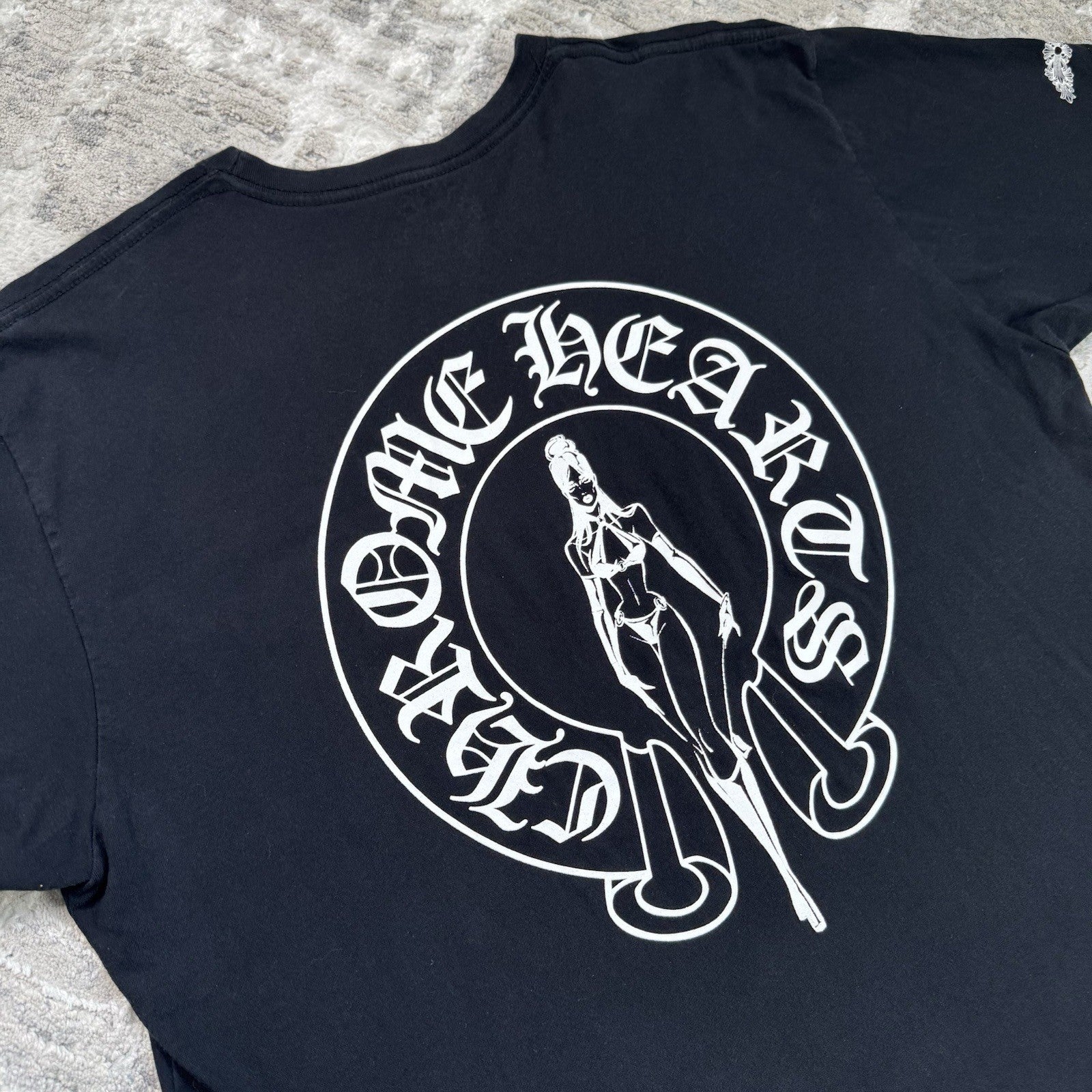 Chrome Hearts Deadly Doll Short Sleeve Tee Shirt 