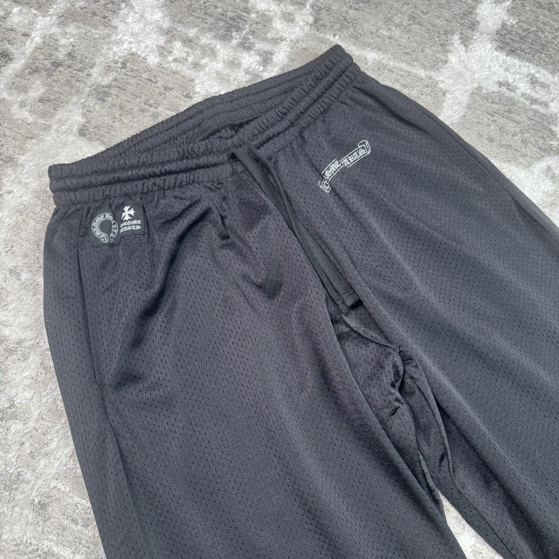 Chrome Hearts Mesh CH Floral Stadium Sweatpants 