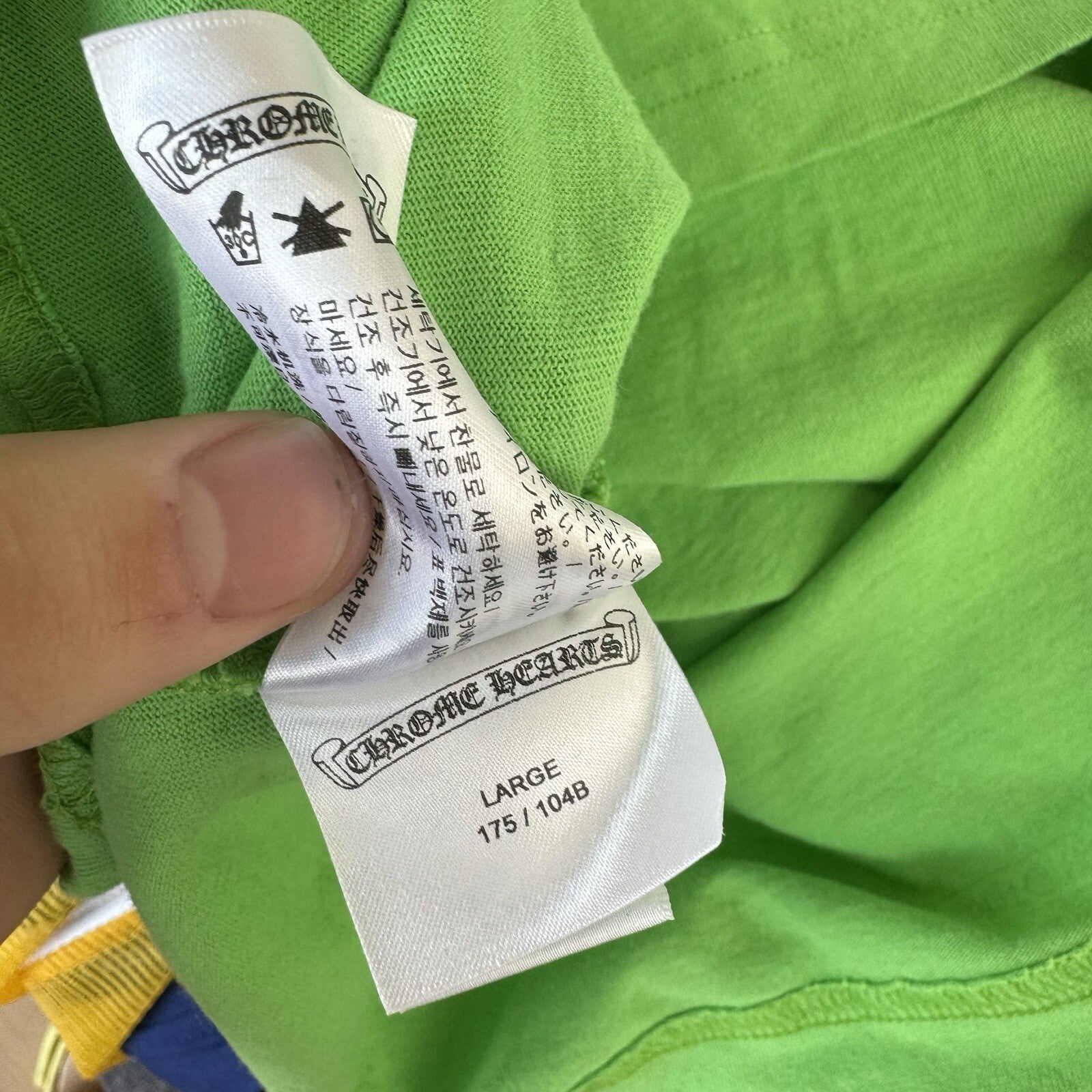 Chrome Hearts Matty Boy Sex Records Pocket Short Sleeve Tee 
