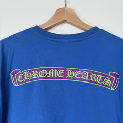 Chrome Hearts Scroll Logo Short Sleeve Pocket Tee 