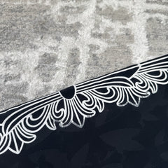 Chrome Hearts Cemetery Cross Monogram Zip Up Hoodie 