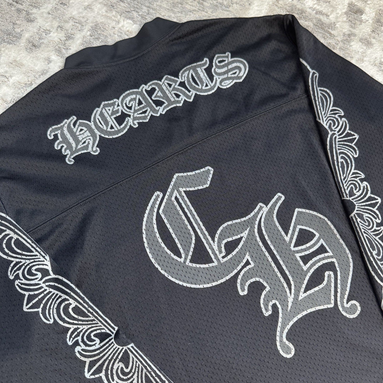 Chrome Hearts Mesh CH Long Sleeve Jersey 