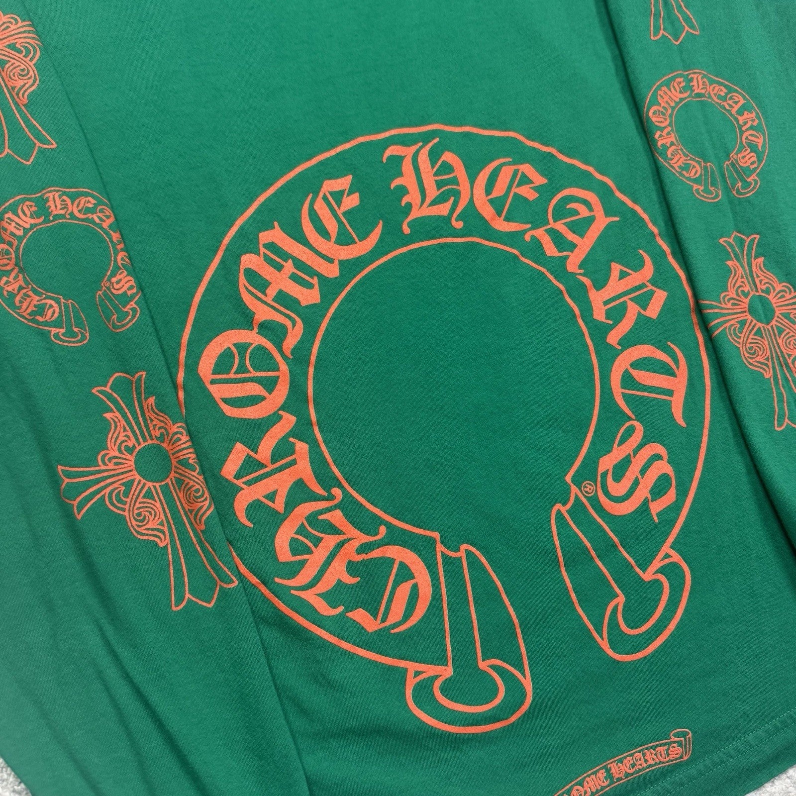 Chrome Hearts Horseshoe Multi-logo Long Sleeve Tee Shirt 