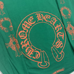 Chrome Hearts Horseshoe Multi-logo Long Sleeve Tee Shirt 