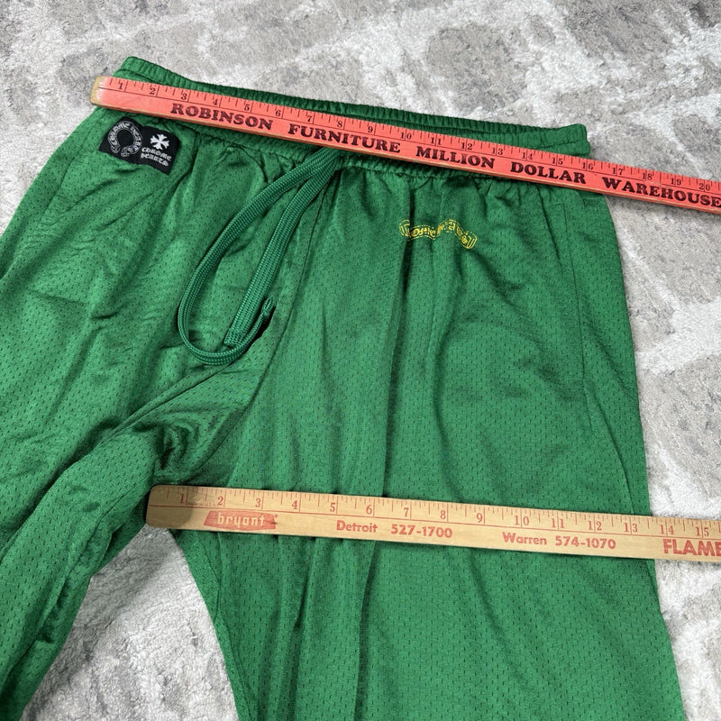 Chrome Hearts Mesh CH Stadium Floral Sweatpants 