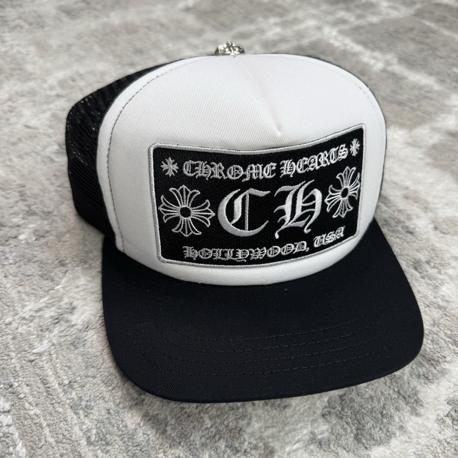 Chrome Hearts Hollywood CH Trucker Hat