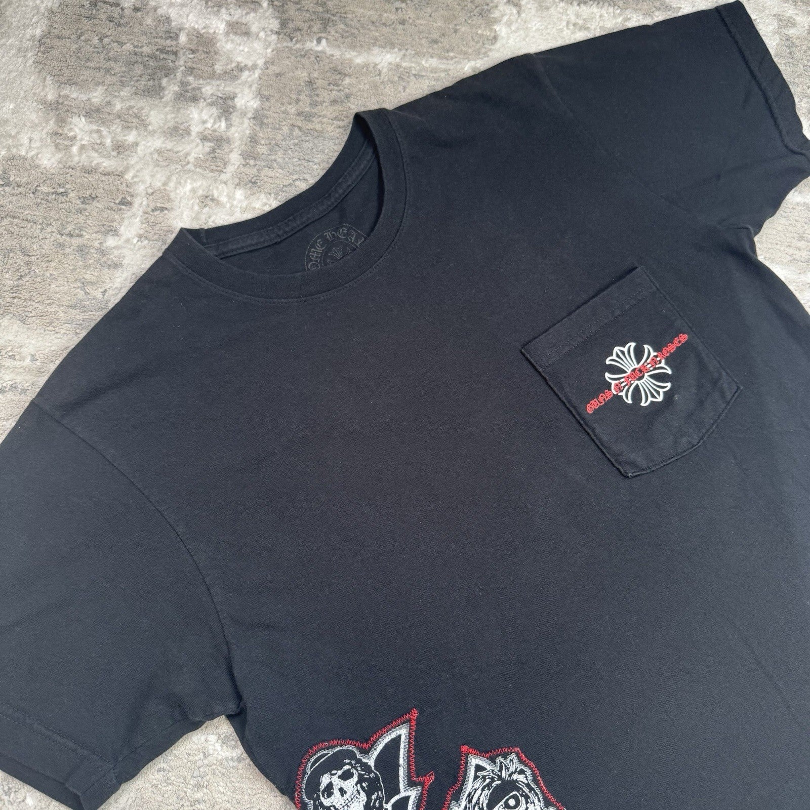 Chrome Hearts Guns N Roses Short Sleeve Tee Shirt 