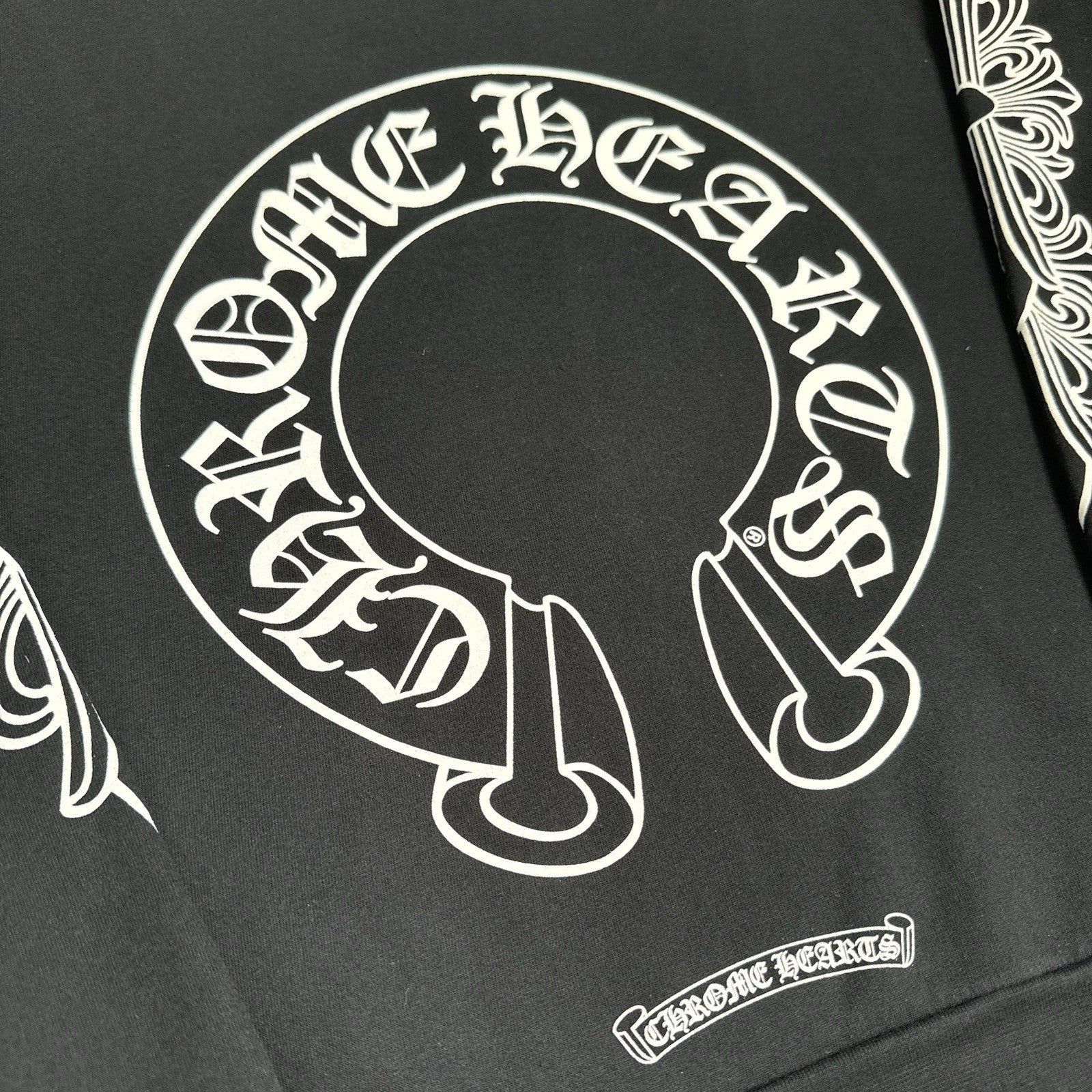 Chrome Hearts Floral Horseshoe Pullover Crewneck 