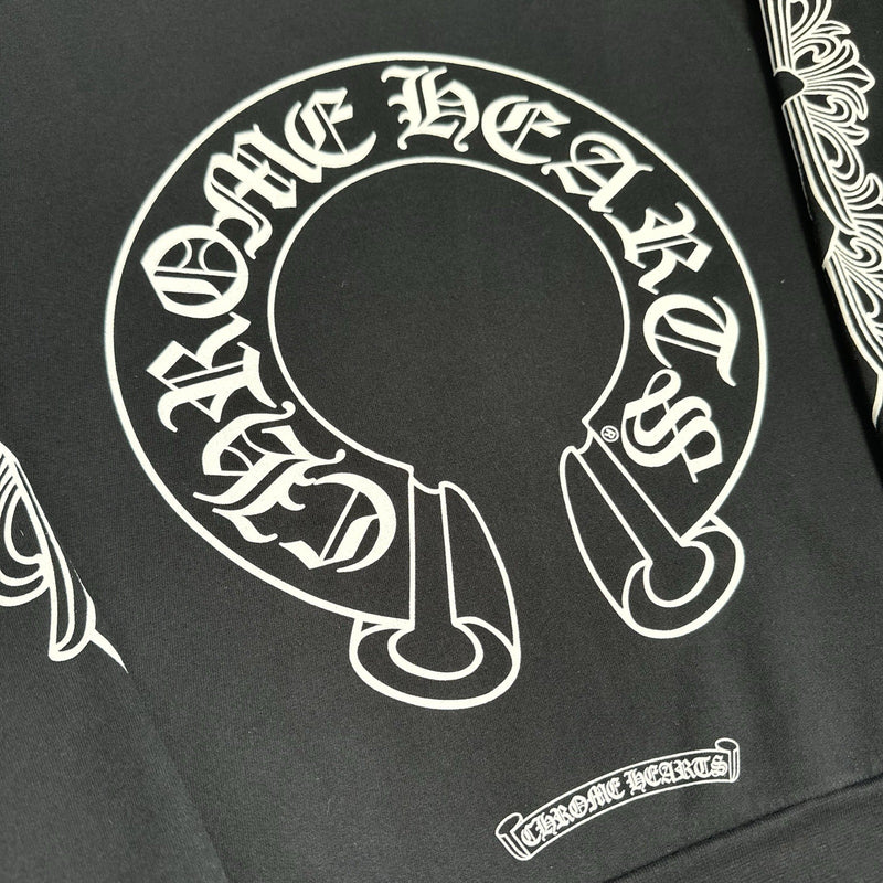 Chrome Hearts Floral Horseshoe Pullover Crewneck 