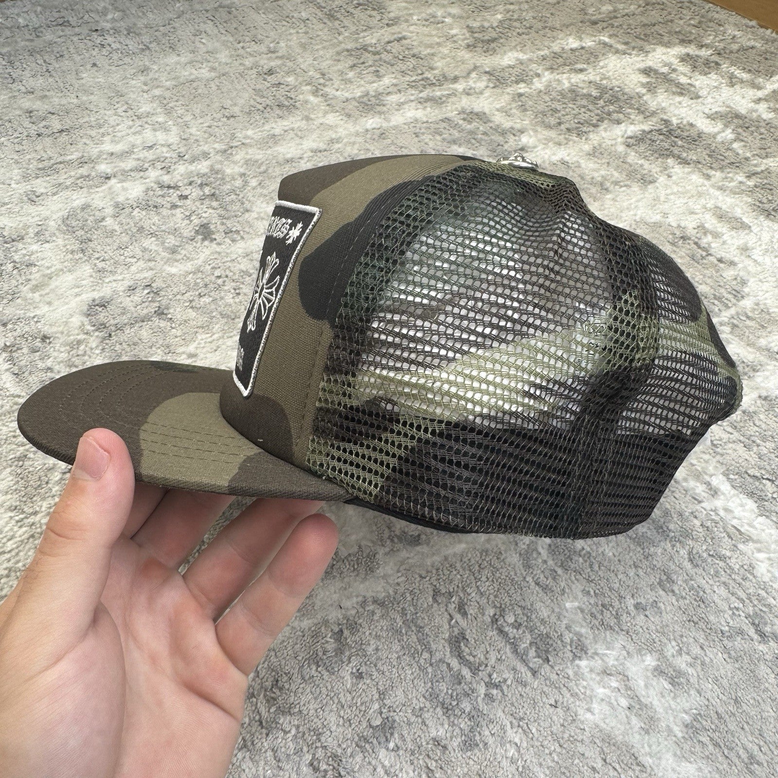 Chrome Hearts Hollywood CH Trucker Hat 