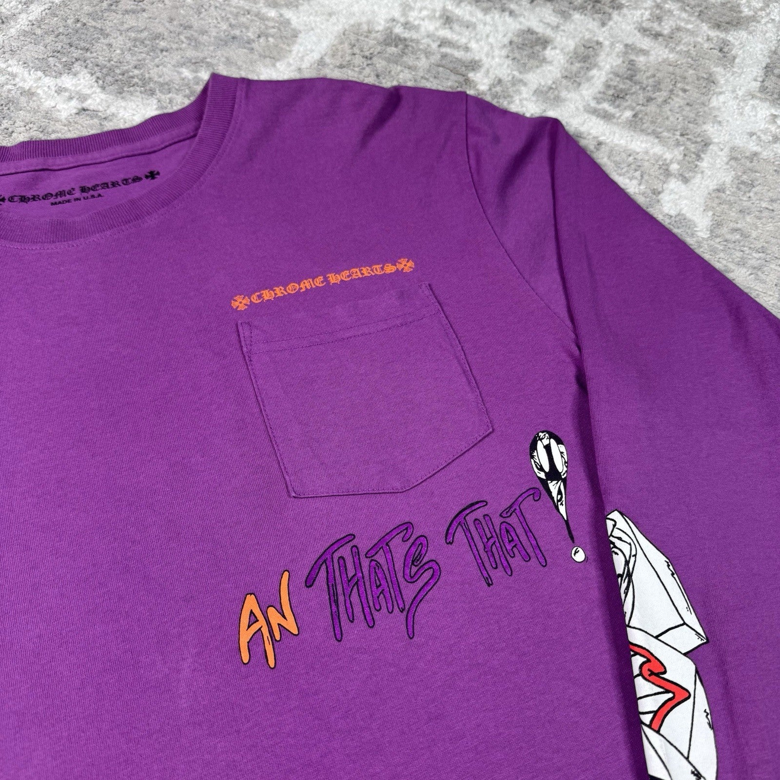 Chrome Hearts Matty Boy I Want More Not Less Long Sleeve Tee Shirt 