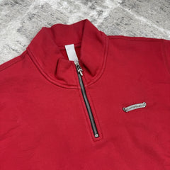 Chrome Hearts King Taco Triple Cross Embroidered Quarter Zip 