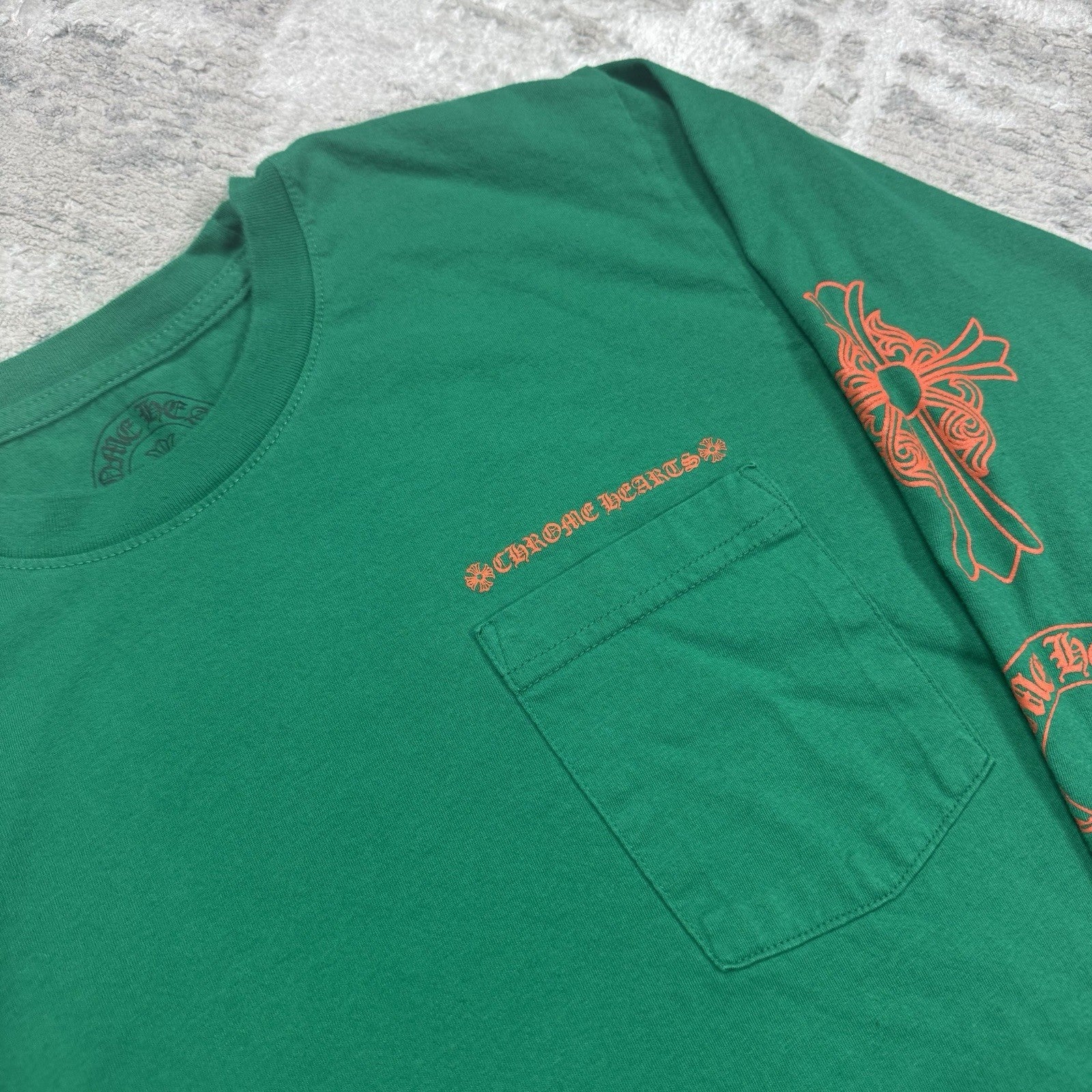 Chrome Hearts Horseshoe Multi-logo Long Sleeve Tee Shirt 