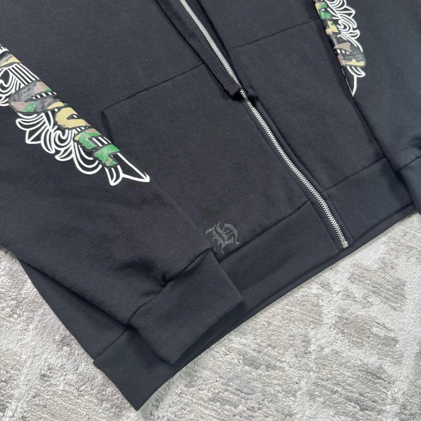 Chrome Hearts Deadly Doll Zip Up Hoodie 