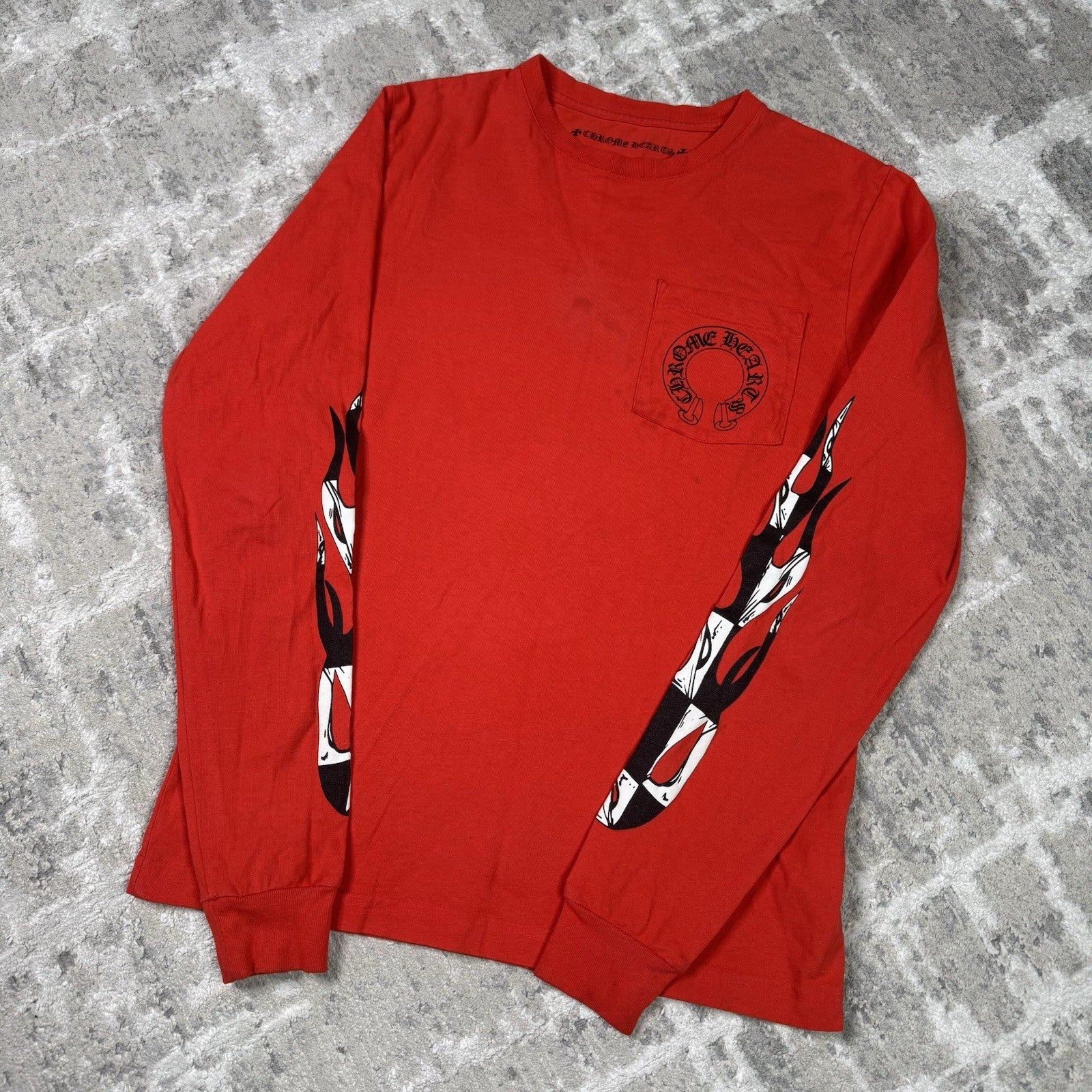 Chrome Hearts Matty Boy Chomper Long Sleeve Tee Shirt 