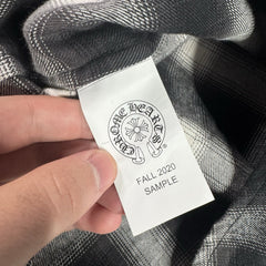 Chrome Hearts Guns N Roses Leather Button Up 