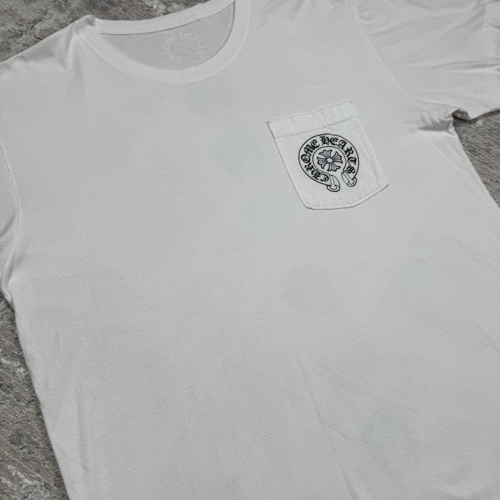 Chrome Hearts Horseshoe Multi-color Short Sleeve Tee Shirt 