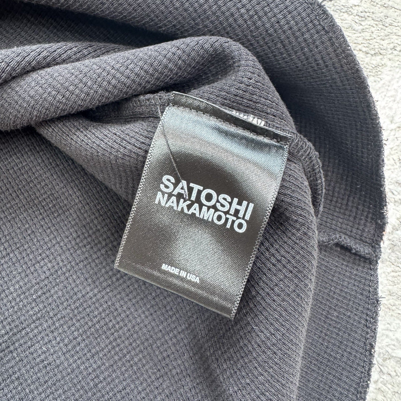 Satoshi Nakamoto Lost Boys Long Sleeve Thermal Shirt 