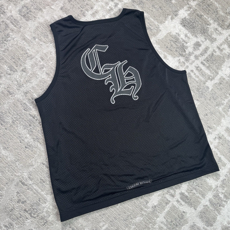 Chrome Hearts Mesh CH Reversible Jersey 