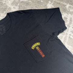 Chrome Hearts Gradient Logo T Bar Short Sleeve Tee Shirt 