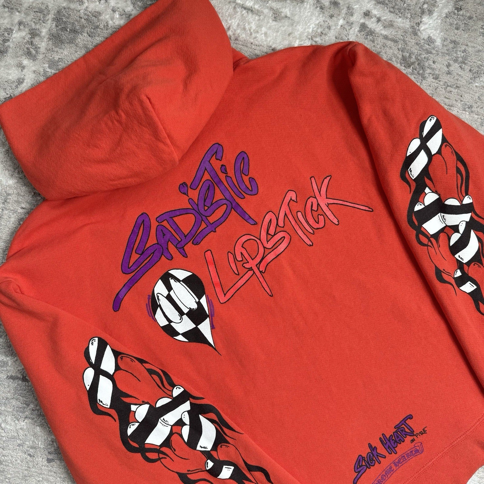Chrome Hearts Matty Boy Sadistic Lipstick Pullover Hoodie 