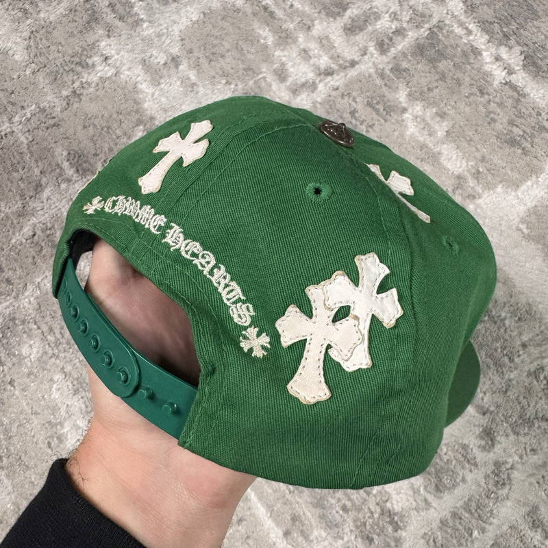Chrome Hearts Cross Leather Patch Baseball CH Hat