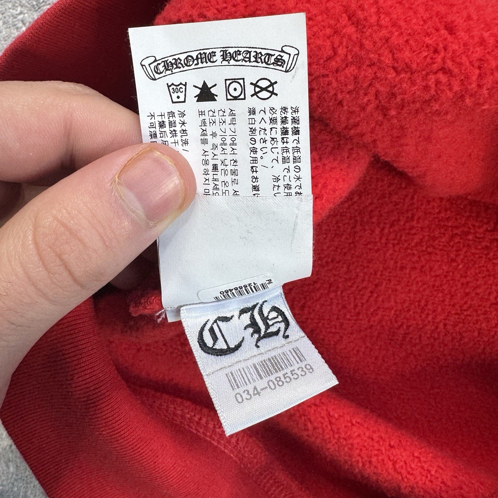 Chrome Hearts King Taco Triple Cross Embroidered Pullover Hoodie 