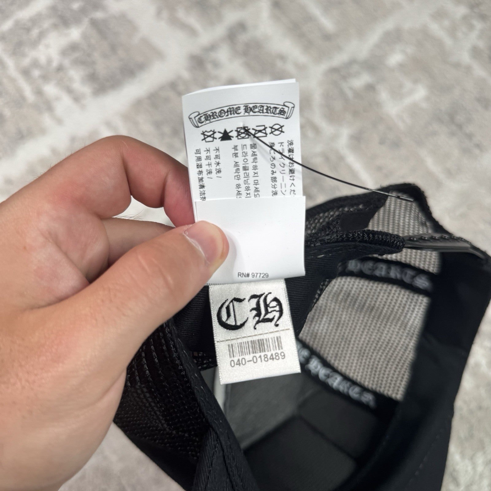 Chrome Hearts F*ck Hollywood Trucker Hat